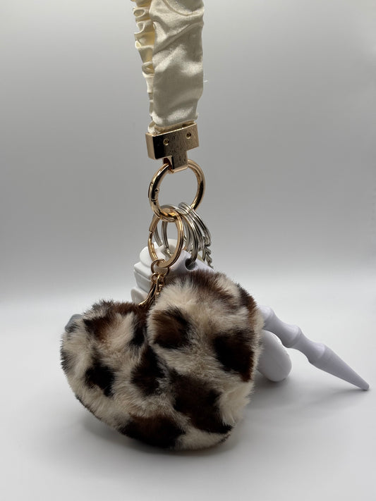 Scrunchie Keychains