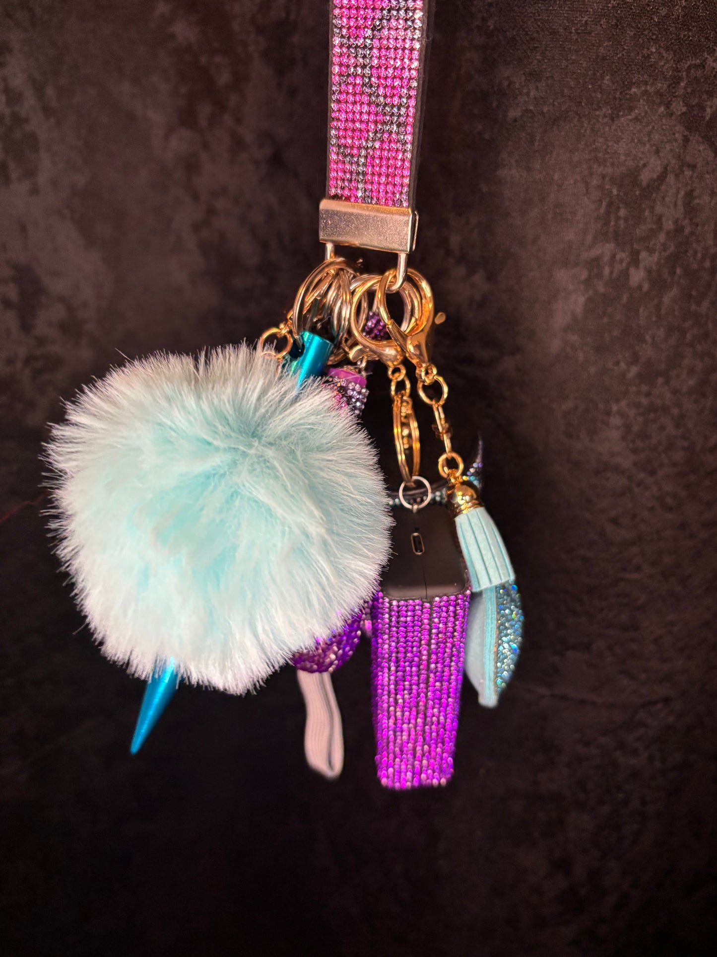 Glitter Keychains