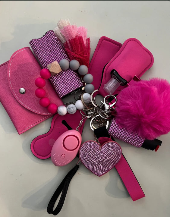 Glitter Keychains