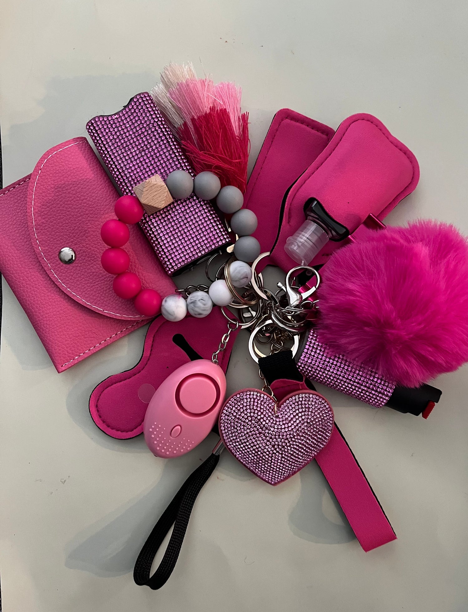Pre-made Self Defense Keychains