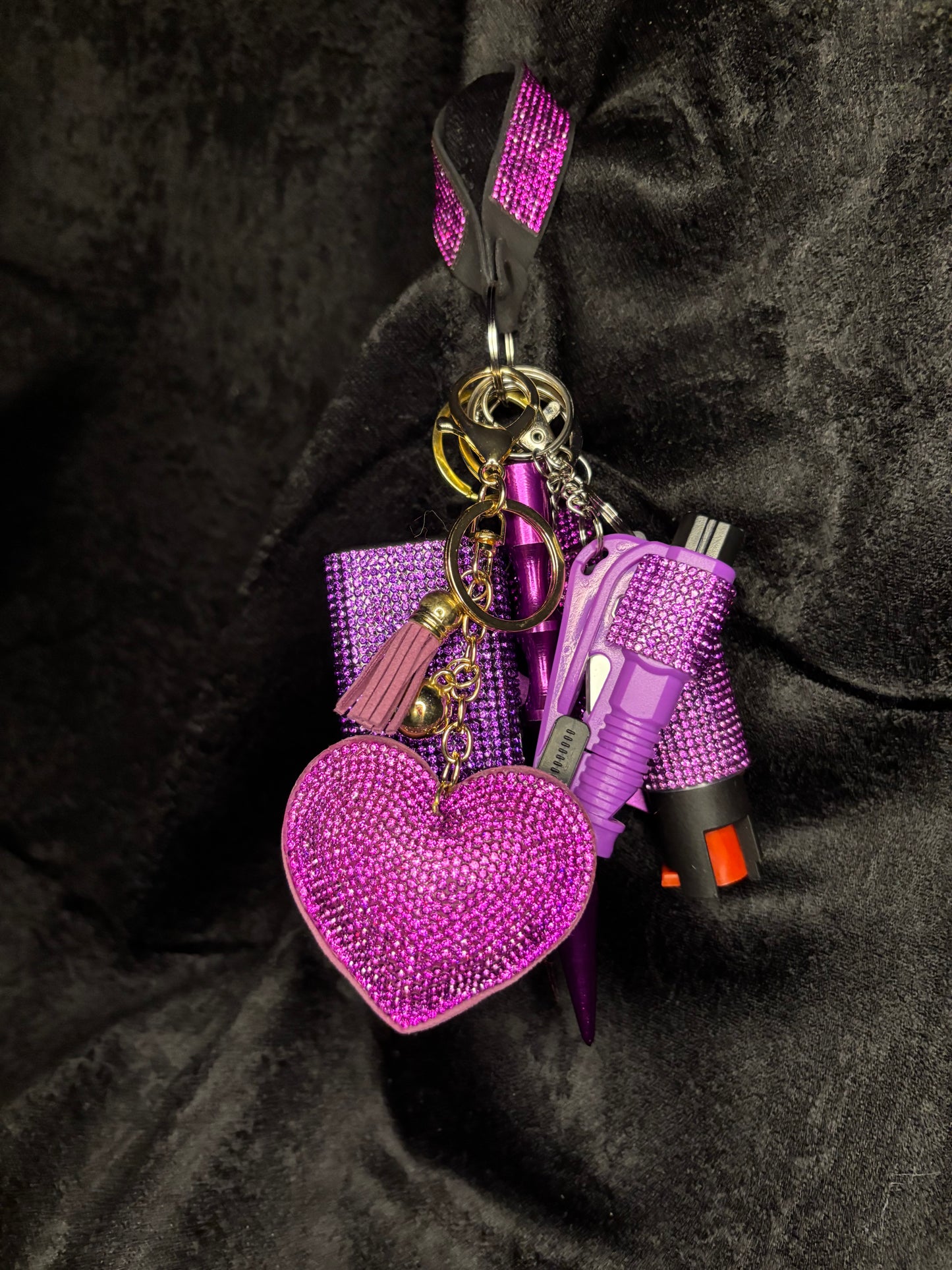 Glitter Keychains