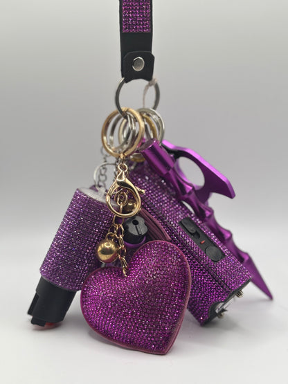 Glitter Keychains