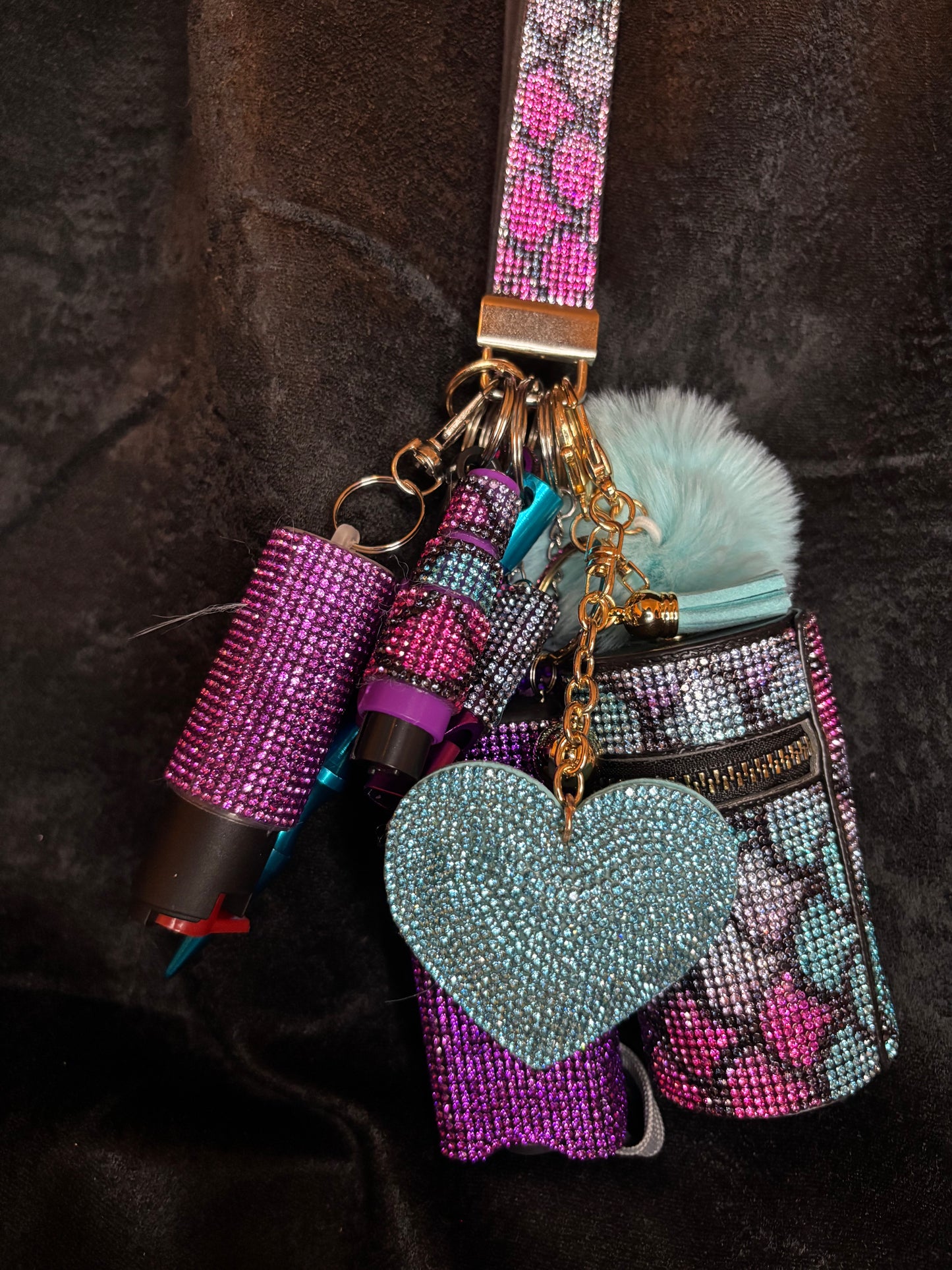 Glitter Keychains