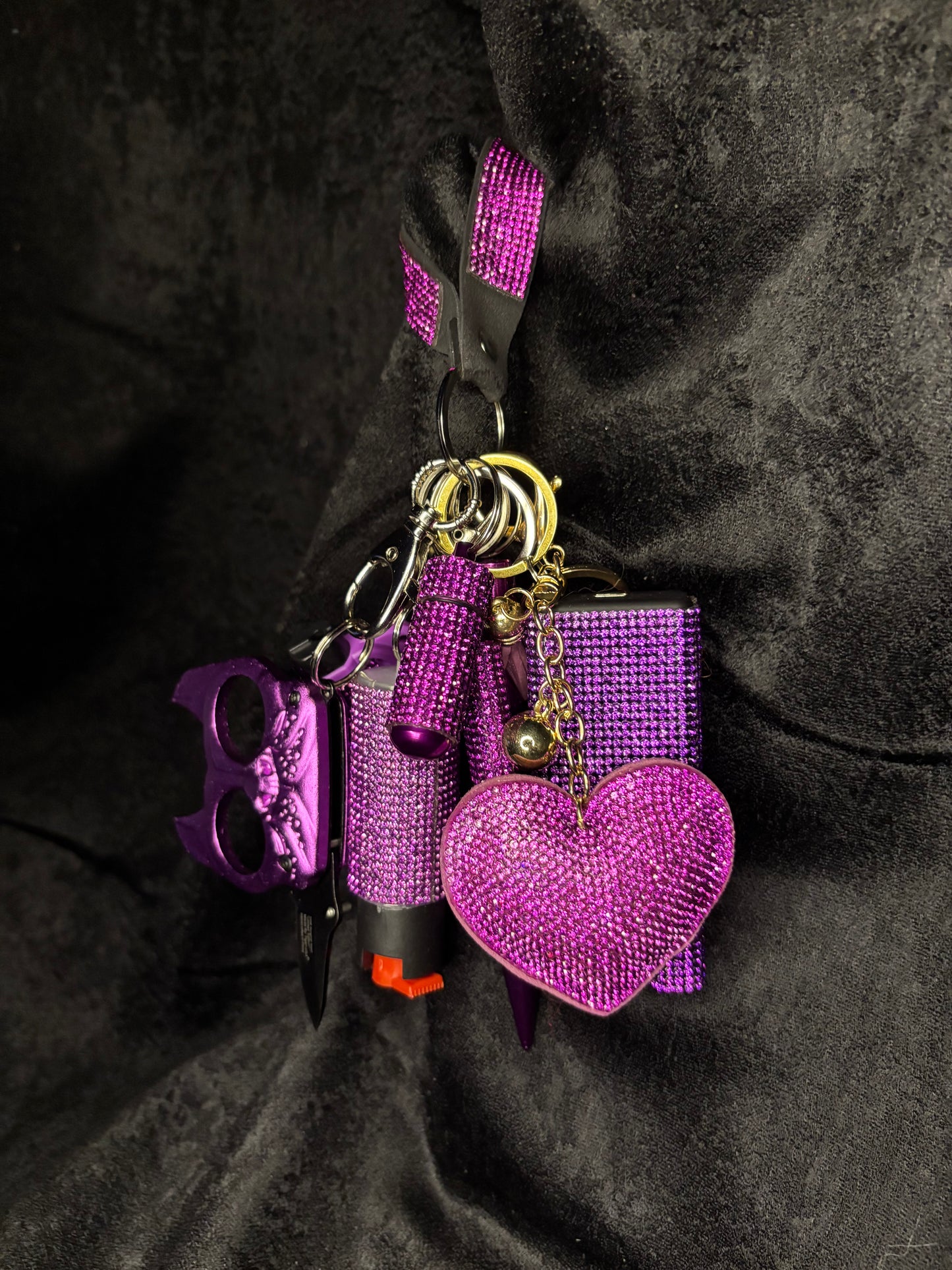 Glitter Keychains