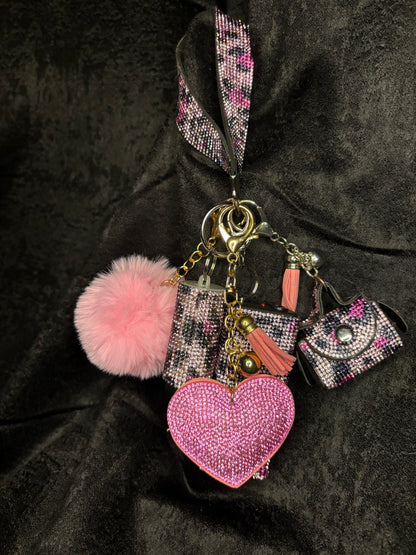 Glitter Keychains