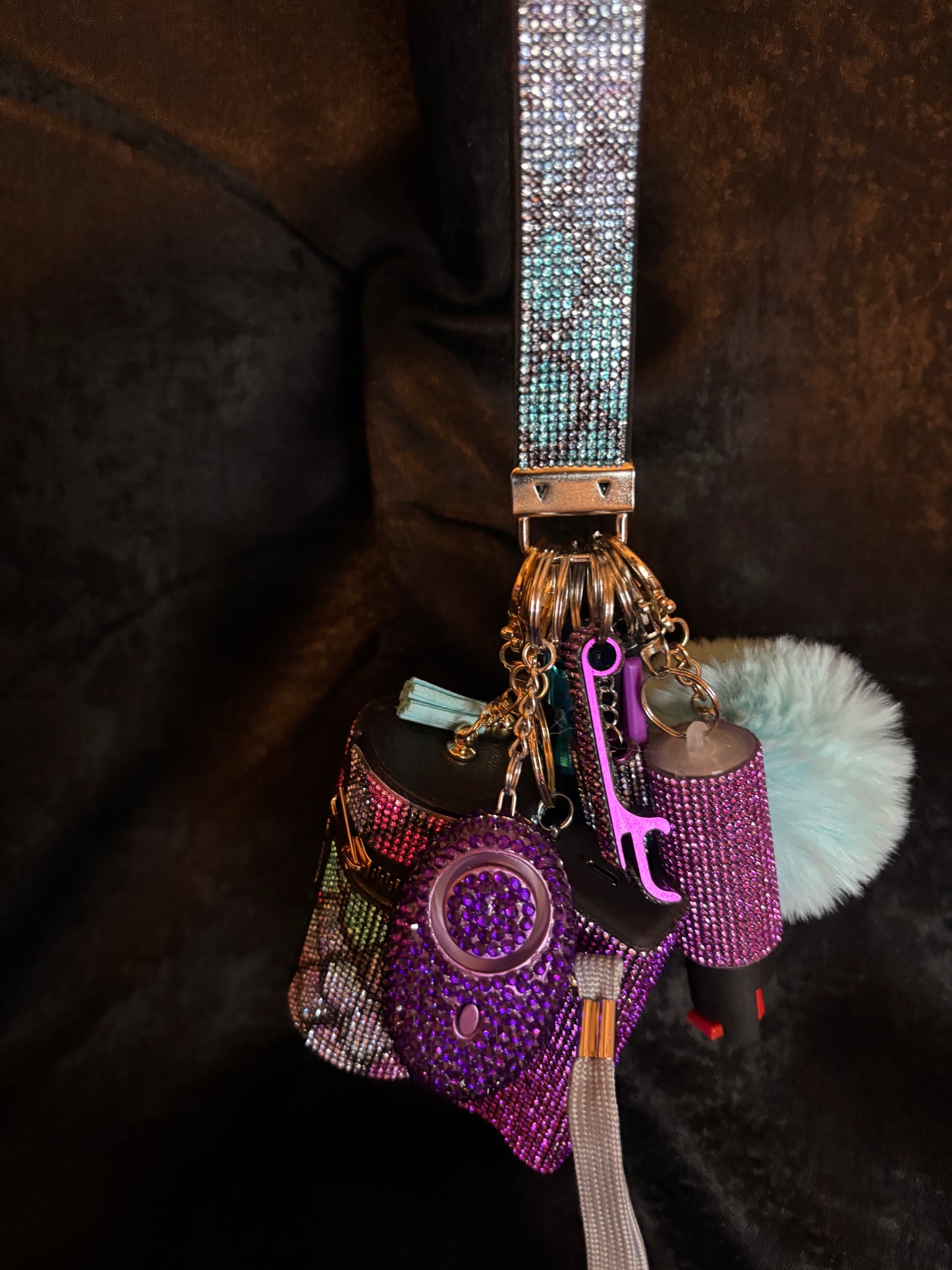 Glitter Keychains