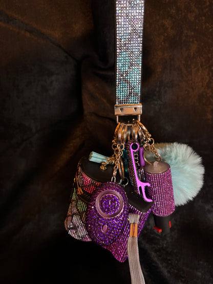 Glitter Keychains