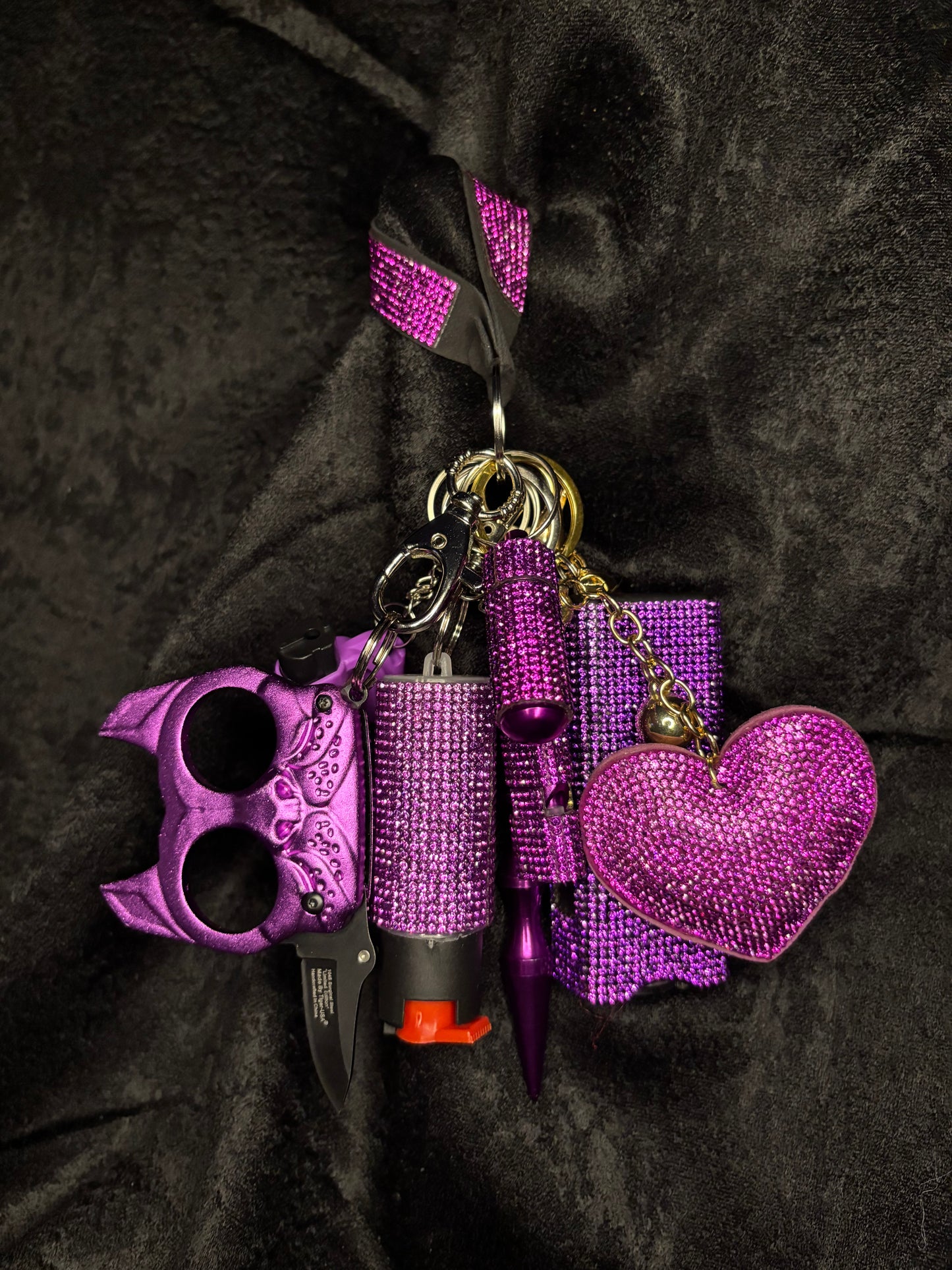 Glitter Keychains