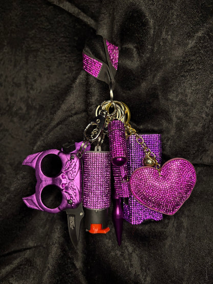 Glitter Keychains