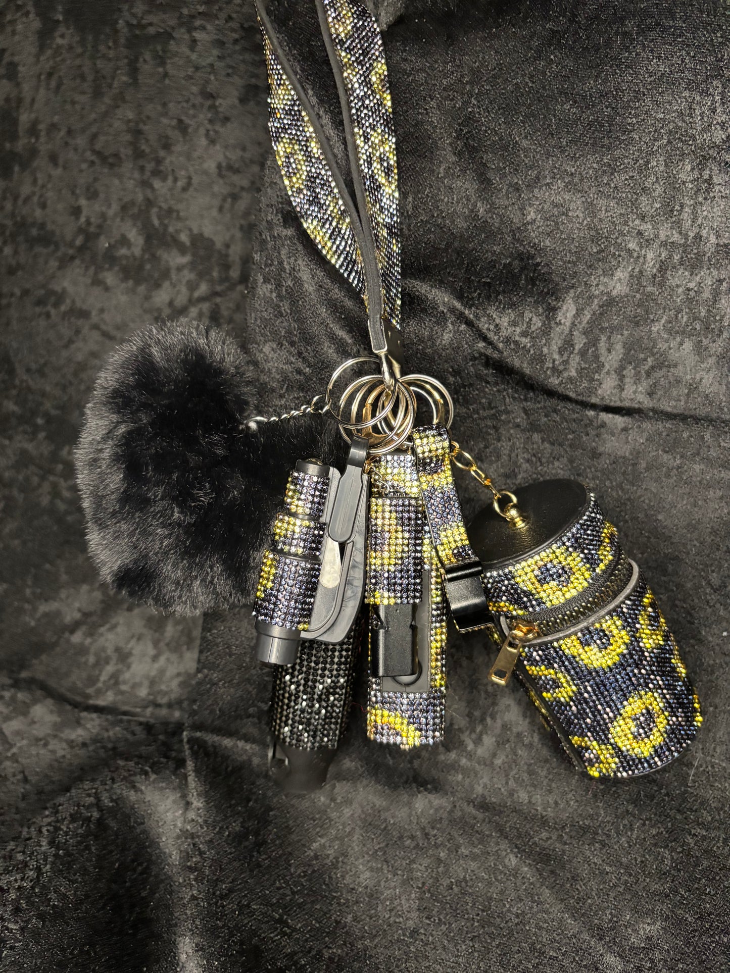 Glitter Keychains