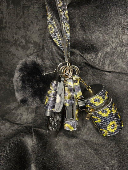 Glitter Keychains