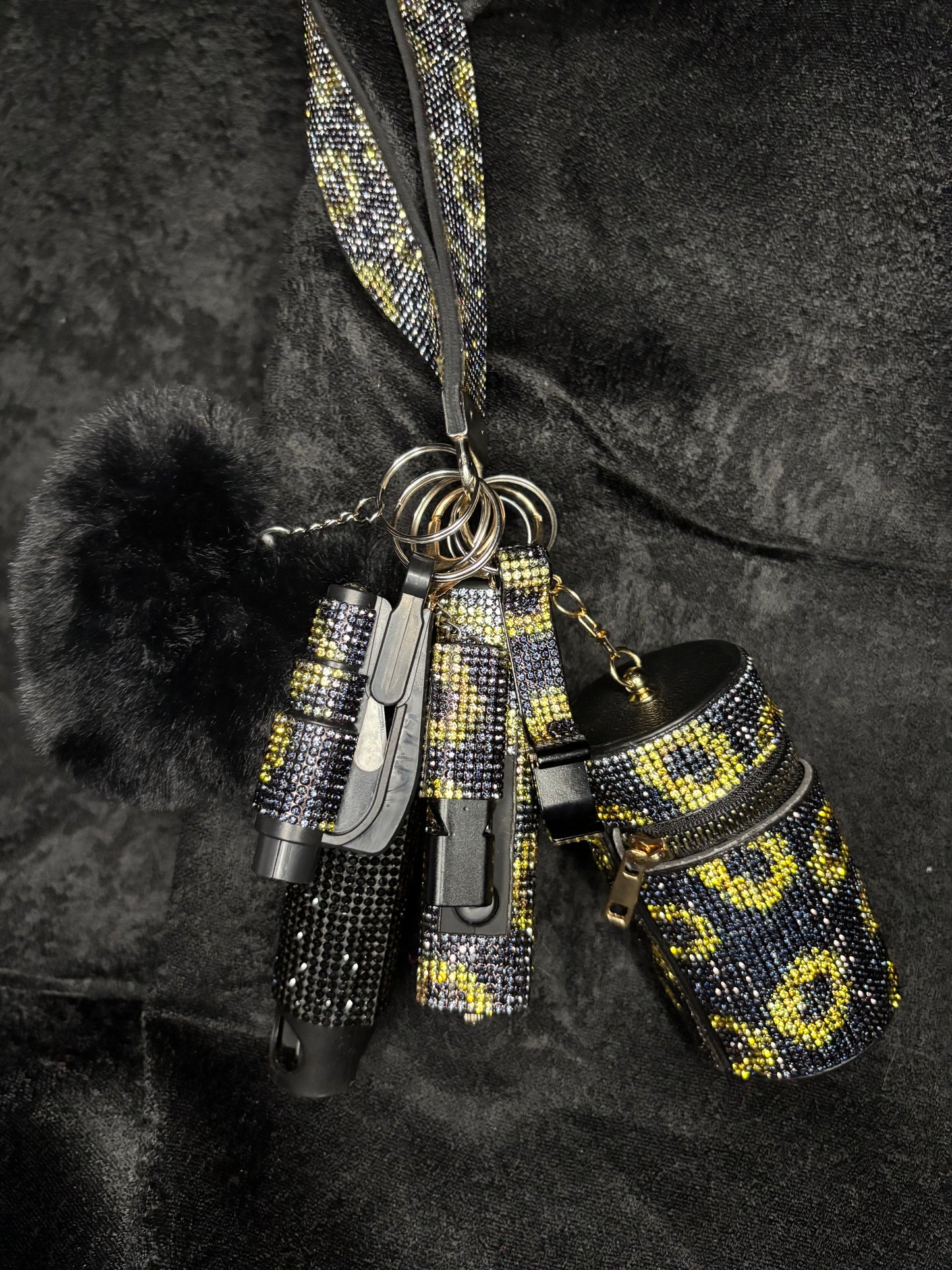 Glitter Keychains