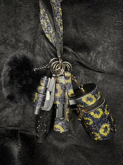 Glitter Keychains