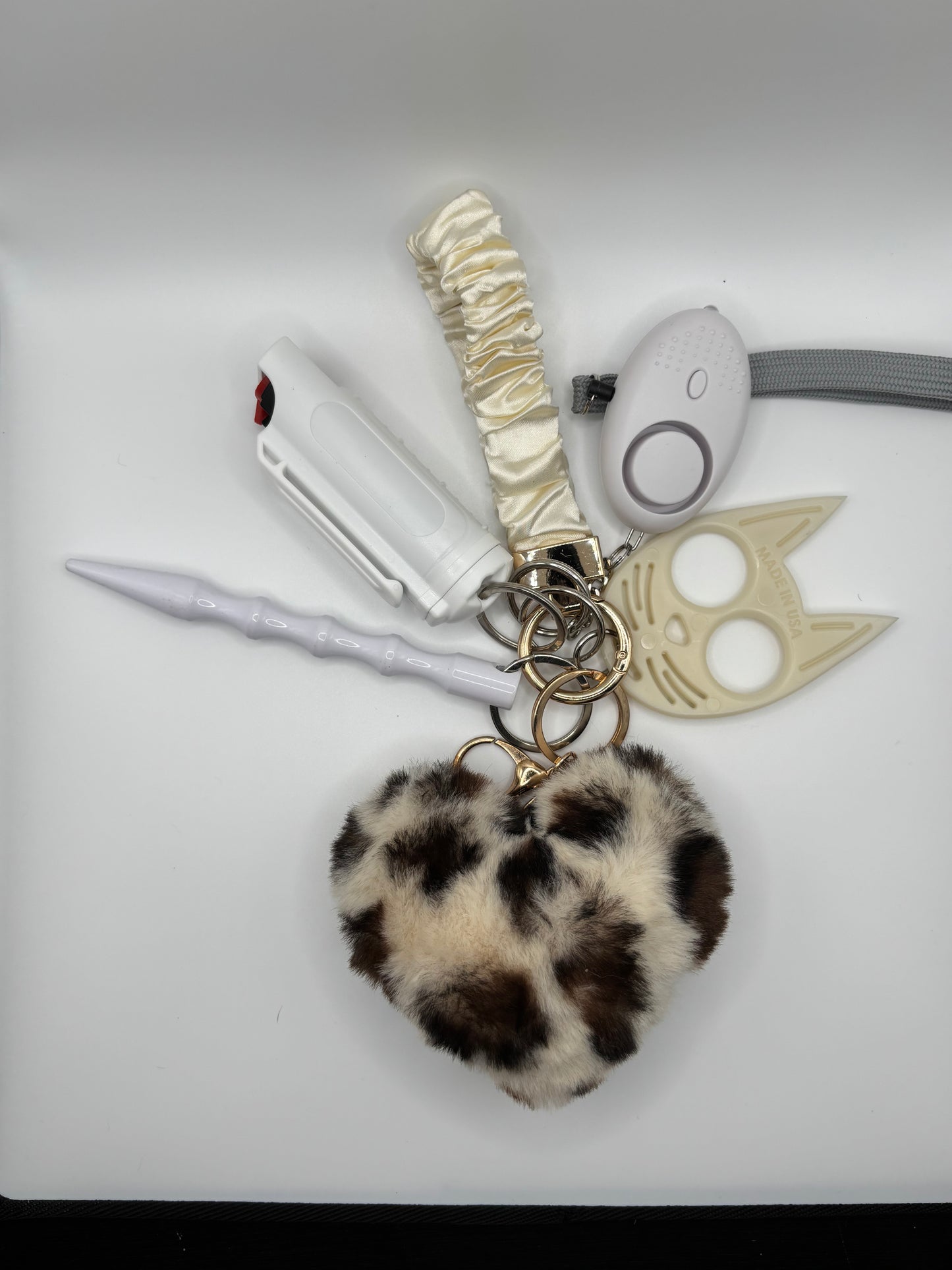 Scrunchie Keychains