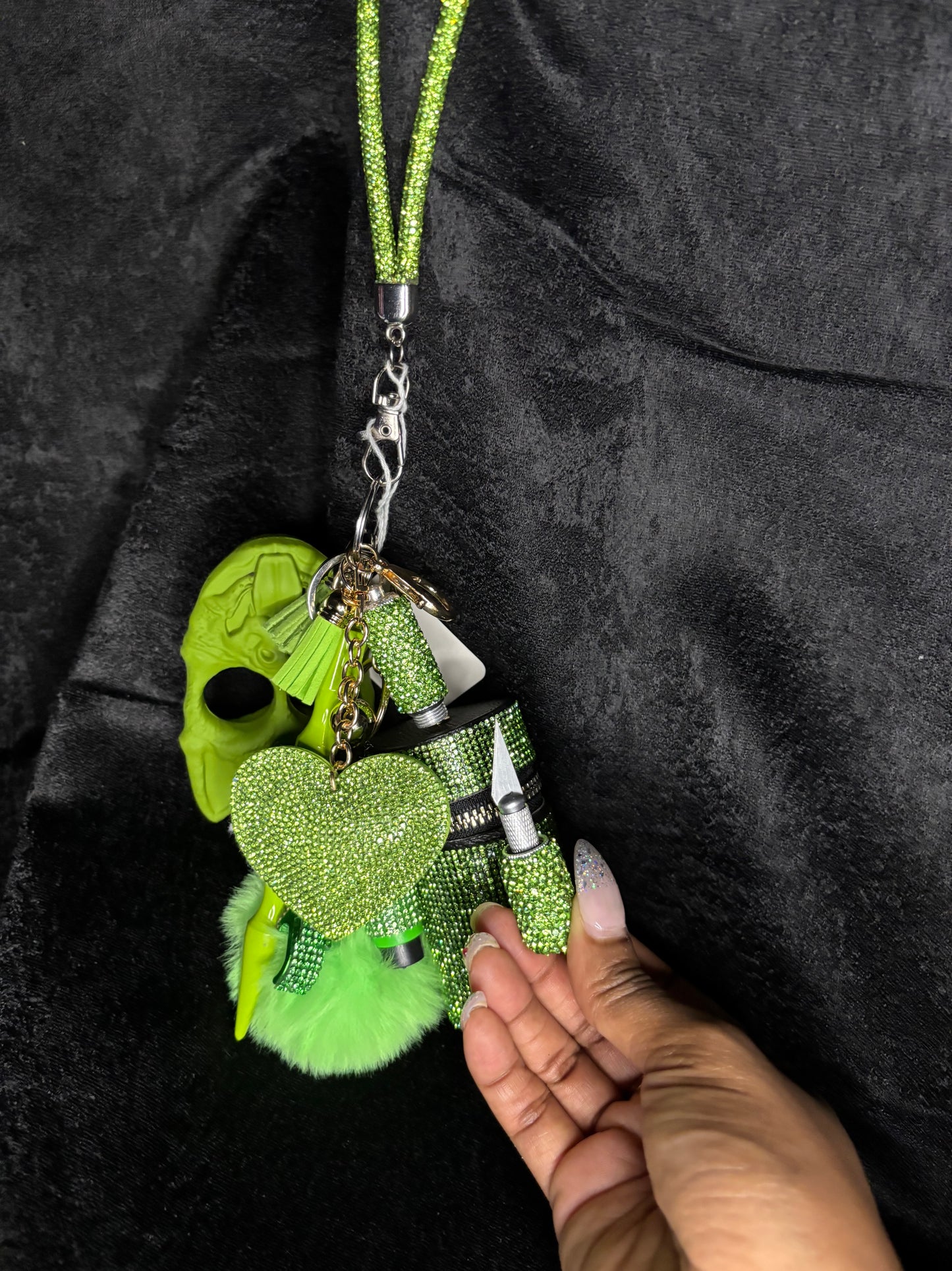 Glitter Keychains