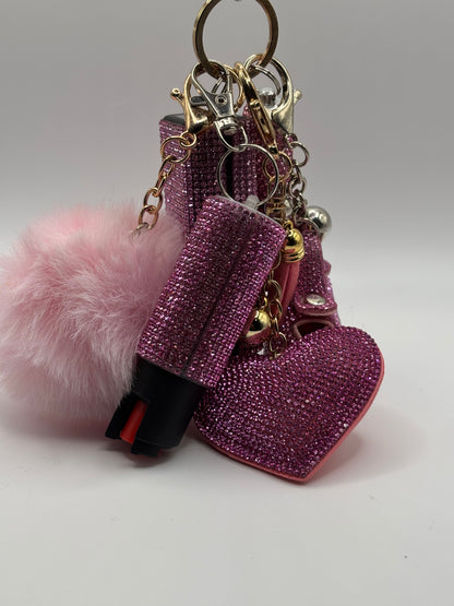 Glitter Keychains