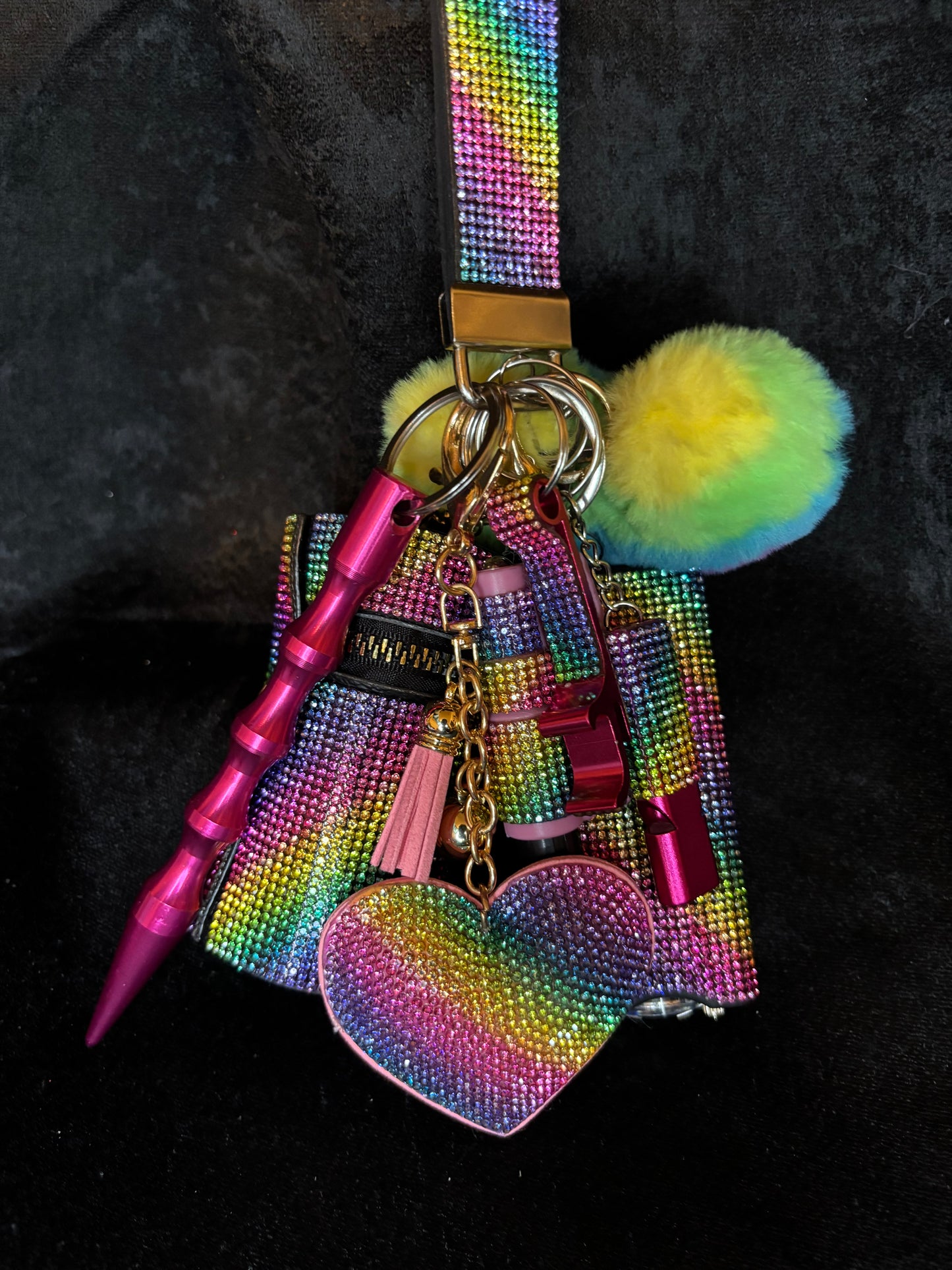 Glitter Keychains