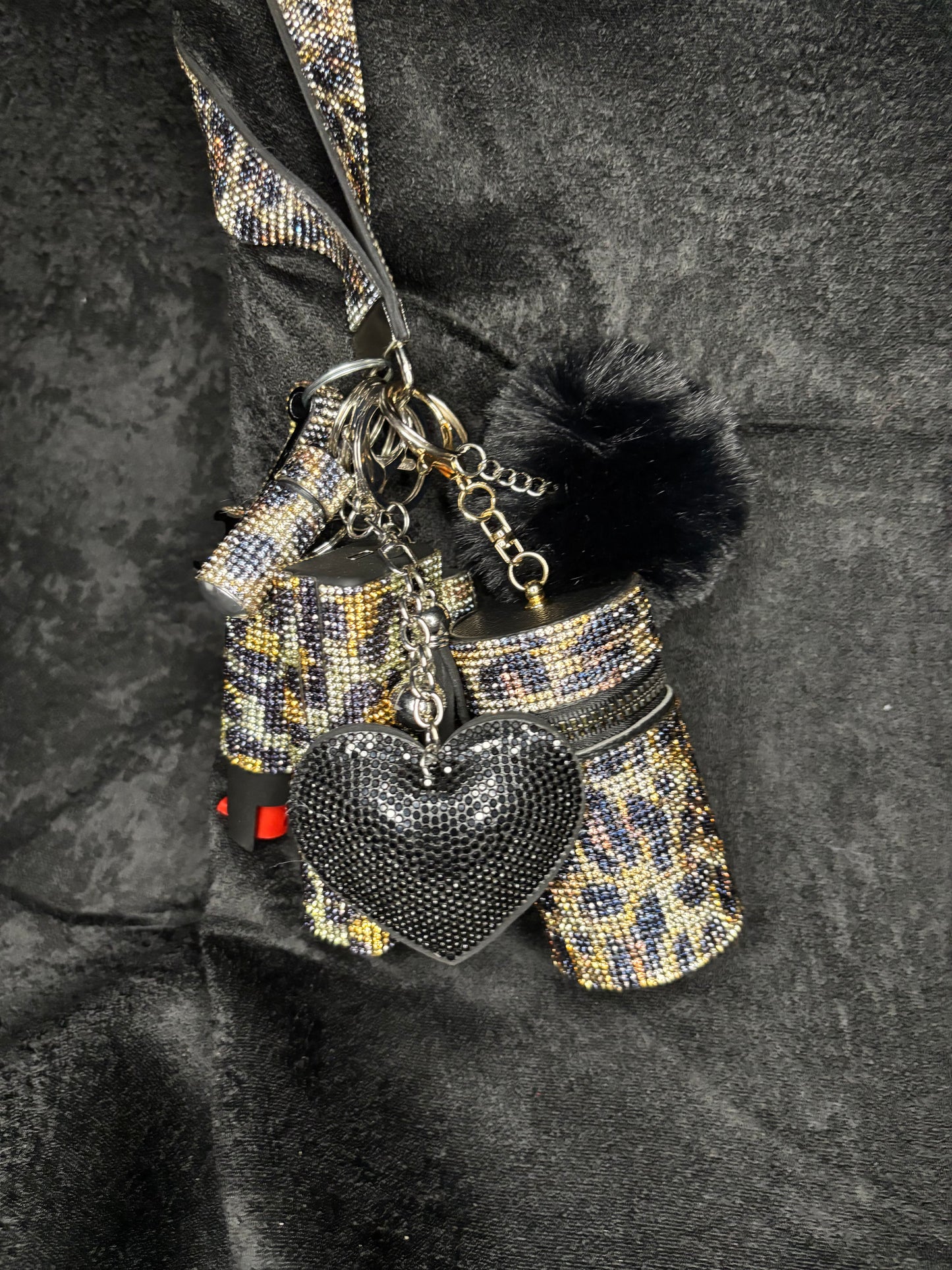 Glitter Keychains