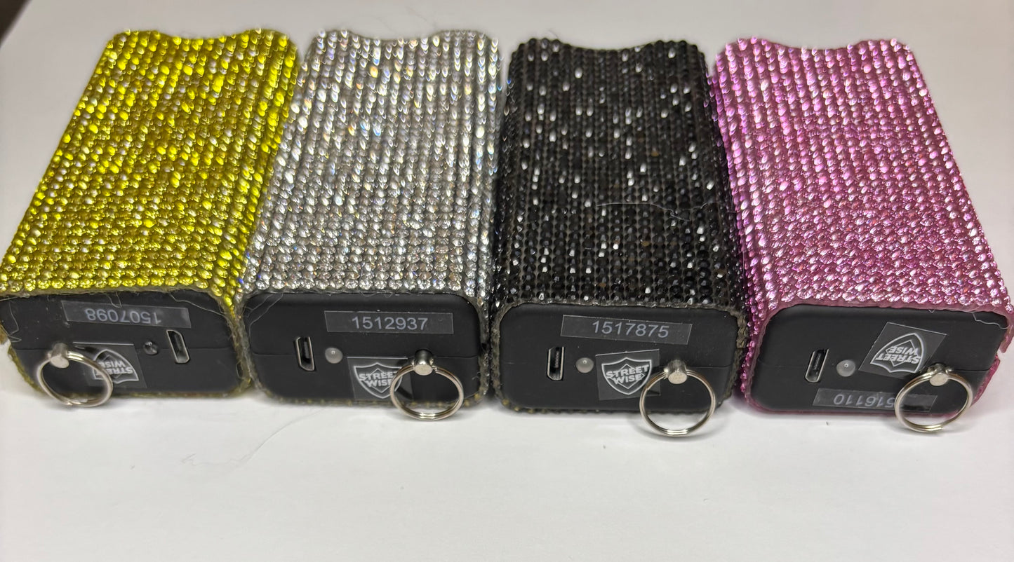 Keychain Glitter Tasers