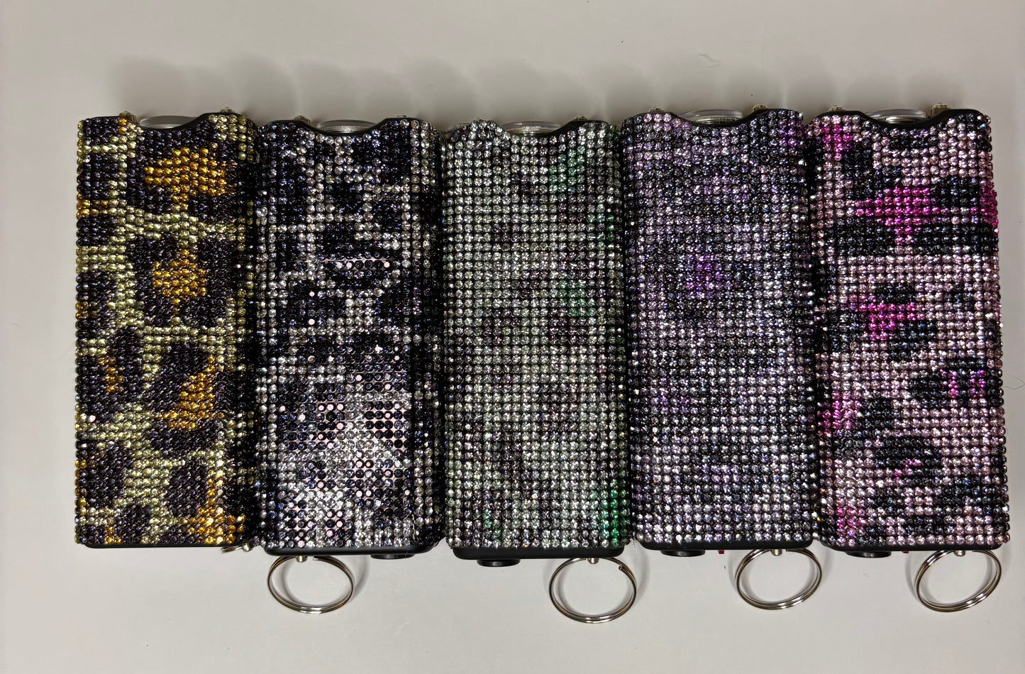 Keychain Glitter Tasers