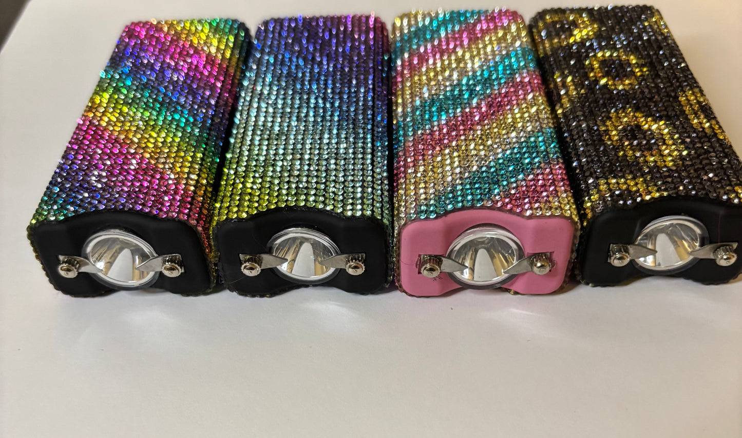 Keychain Glitter Tasers