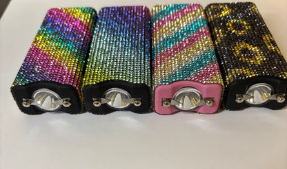 Keychain Glitter Tasers