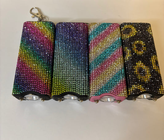 Keychain Glitter Tasers