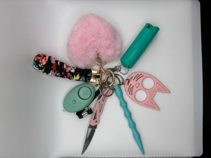 Scrunchie Keychains